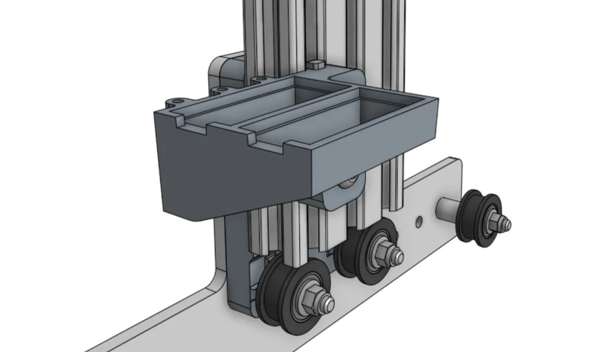 Gantry-Mounted Seed Troughs and Holder - Image 3